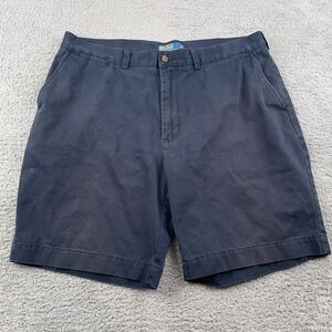 VTG Polo Ralph Lauren Shorts Mens 38 Blue Prospect Chino 9" Classic Preppy